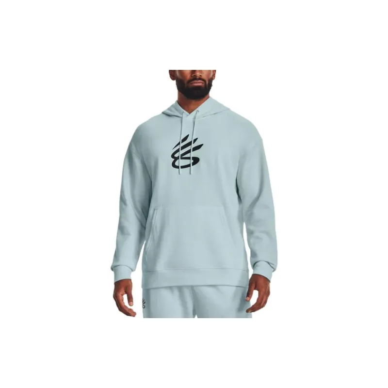 Under Armour Curry Sweatshirts Men Firing Pin Blue-3