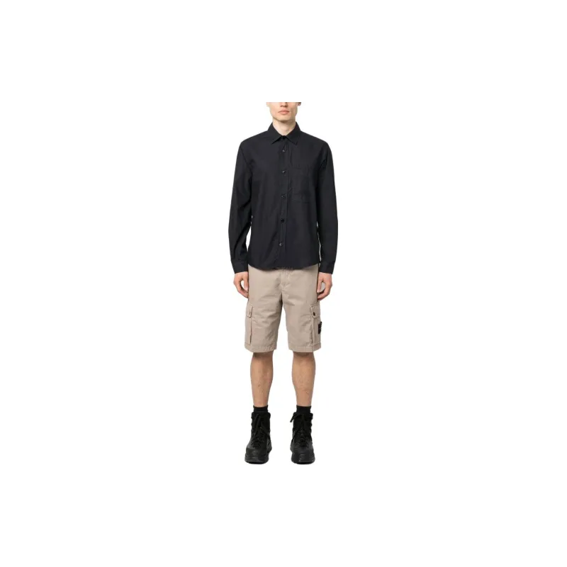 STONE ISLAND SS23 Shirt Men's Marine Blue-2