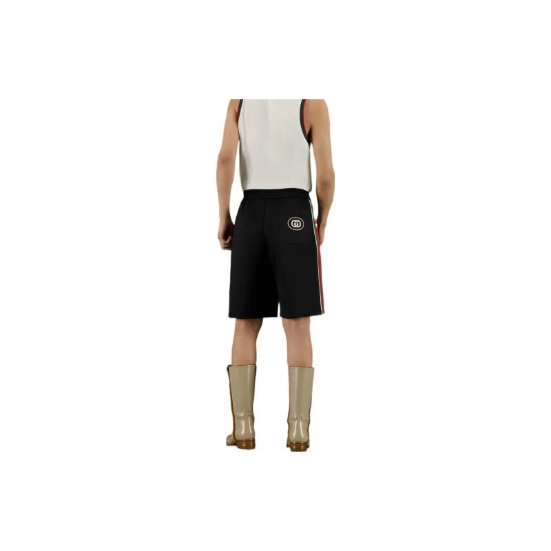 GUCCI Rear GG print Shorts-4