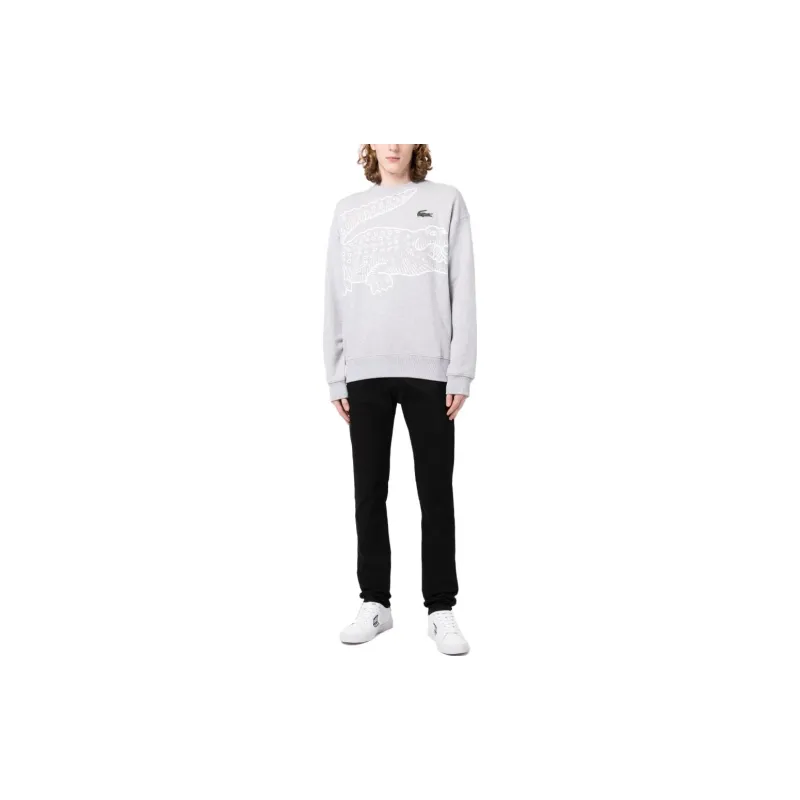 LACOSTE Sweatshirts Men Gray-1