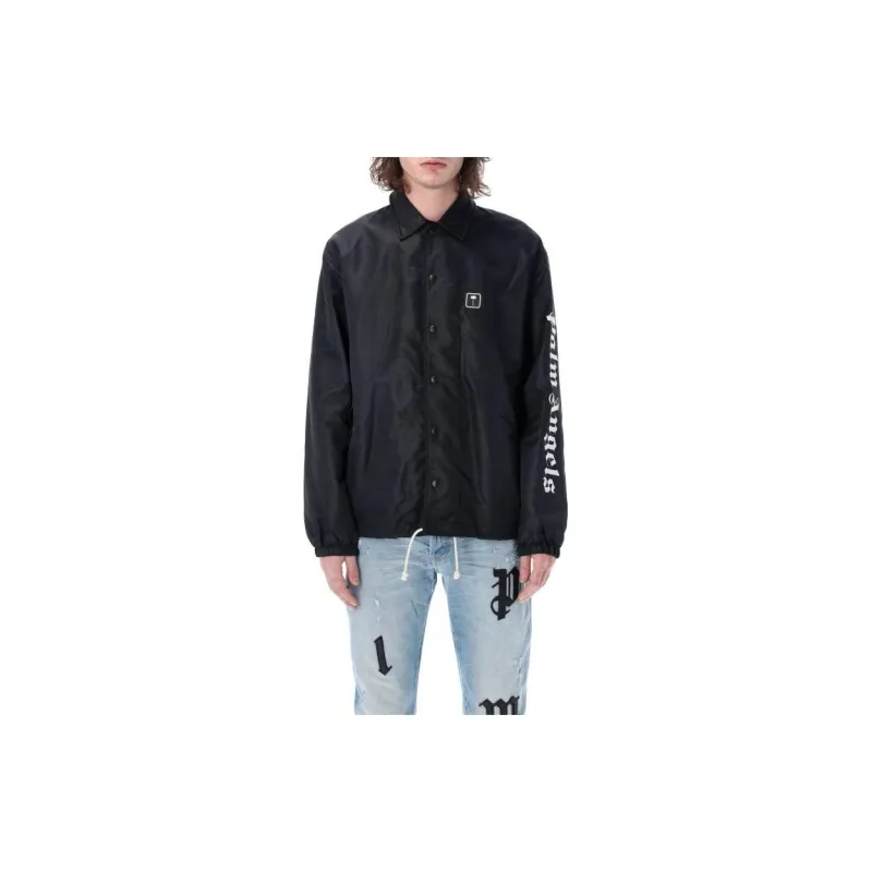 PALM ANGELS Jackets Men Black-1