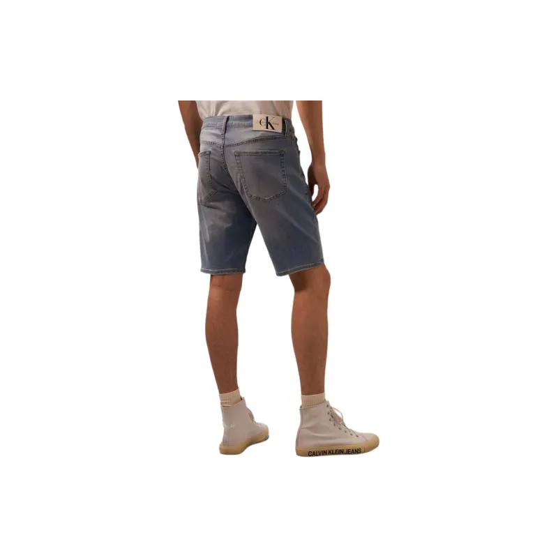 CALVIN KLEIN Denim Shorts Men's Denim Light Blue-2
