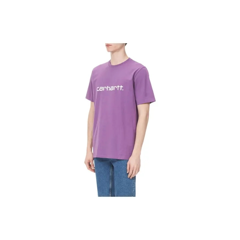 Carhartt WIP T Shirts Men Purple-2