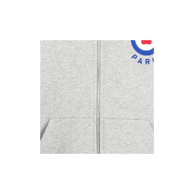 KENZO Logo embroidered Zipped Hoodie-5