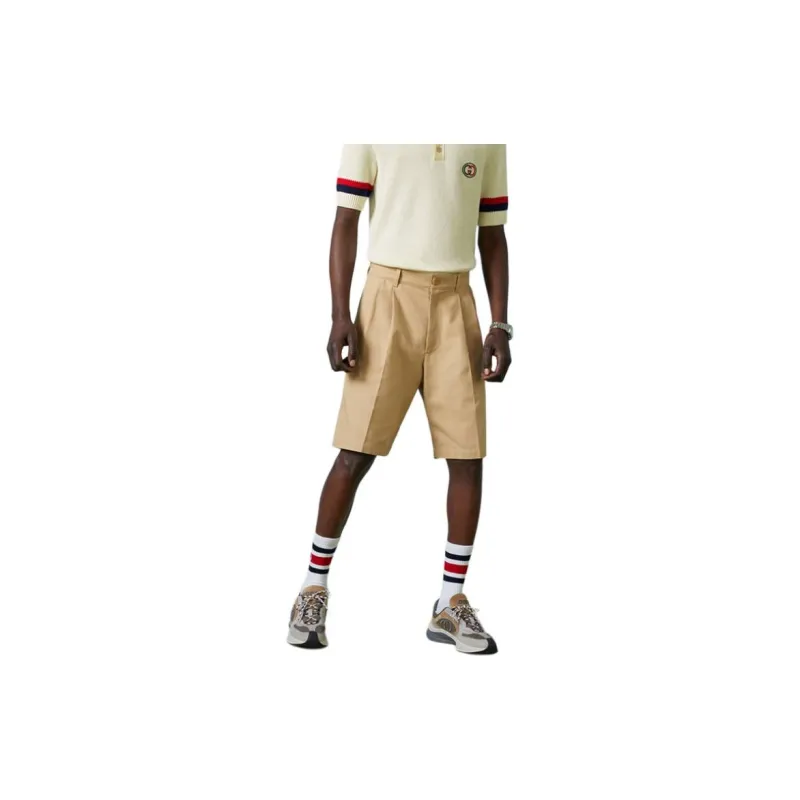 GUCCI Pleated Front Shorts-4