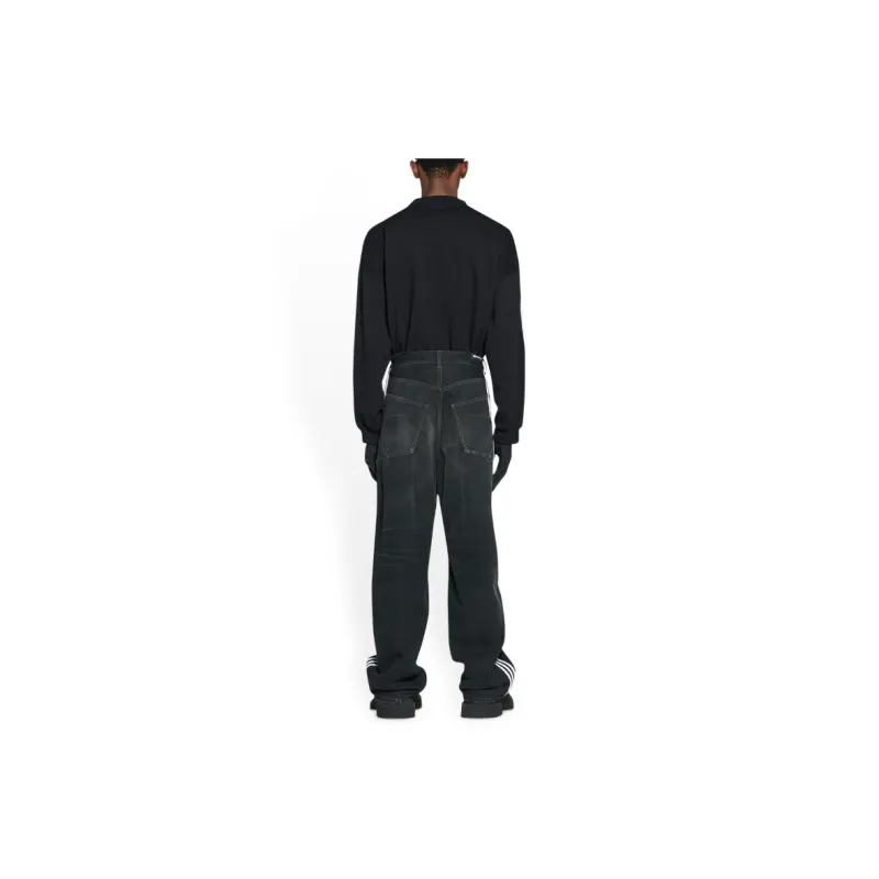 Balenciaga X Adidas Large Baggy Pants - POIZON Balenciaga X Adidas Large Baggy Pants - POIZON