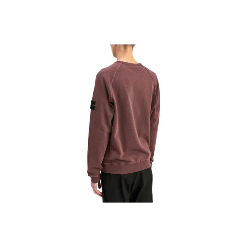 STONE ISLAND SS24 Sweatshirt Men's Burgundy-3