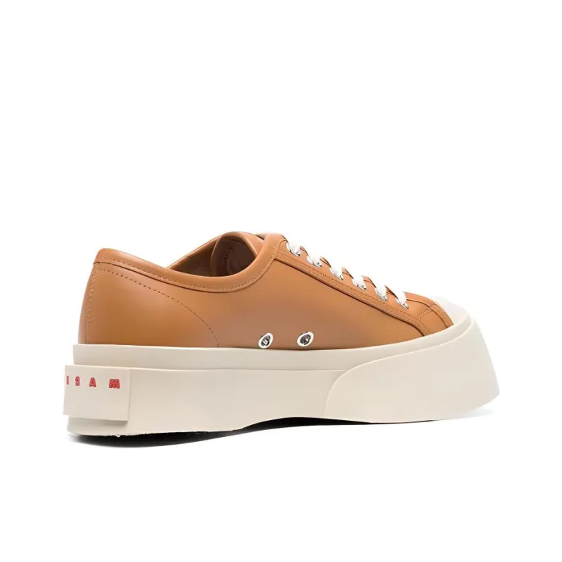 MARNI Women's Pablo Lace-Up Sneaker 'Camel'-2