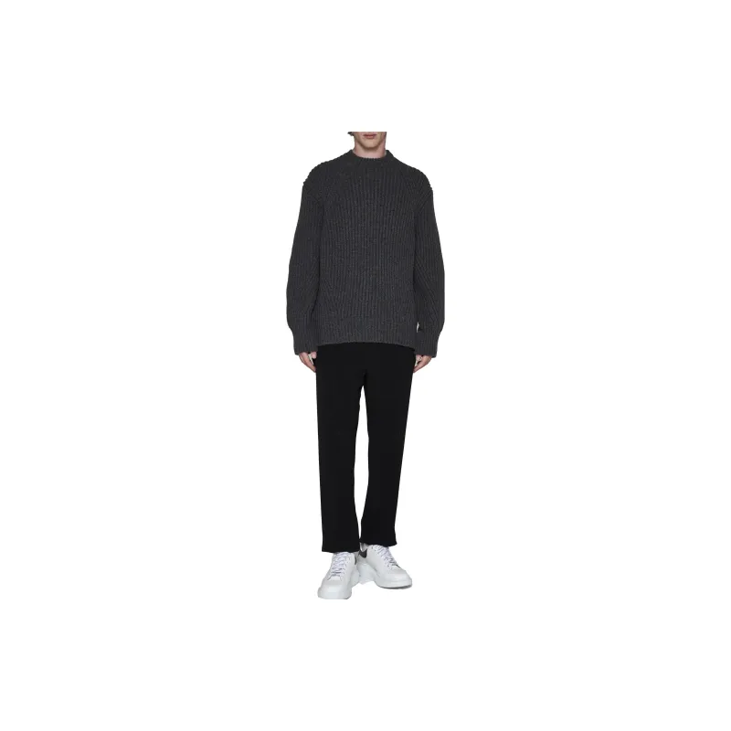 Alexander McQueen Crewneck Oversized Jumper-1