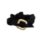 Black Block Hair Tie