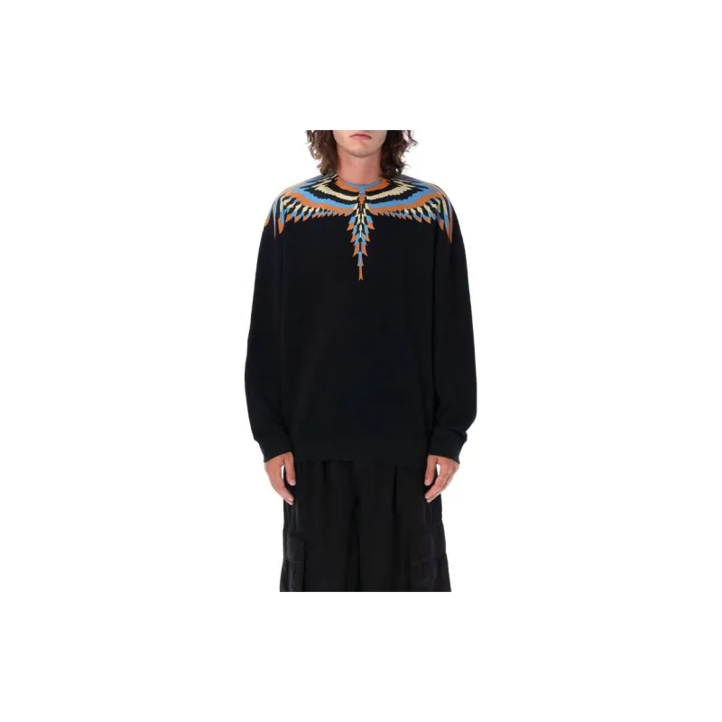 Marcelo Burlon Optical Wings Crewneck Sweatshirt-1