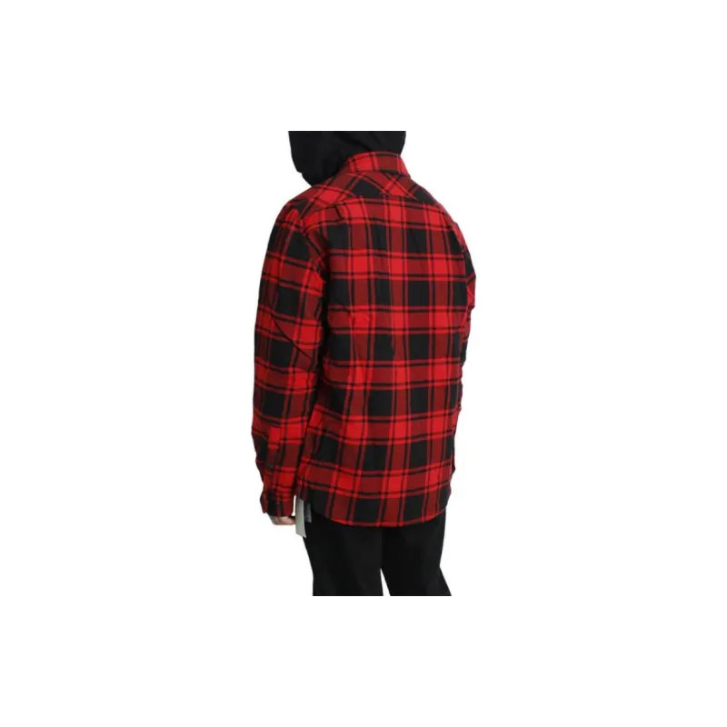 OFF WHITE Shirts Men Red-3