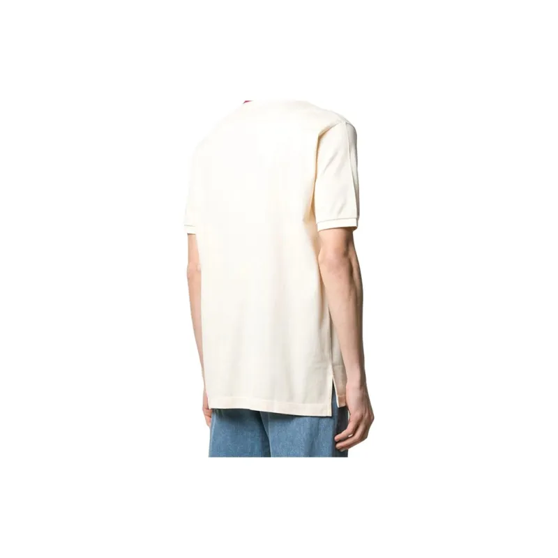 GUCCI Polo Shirts Men Ecru-3