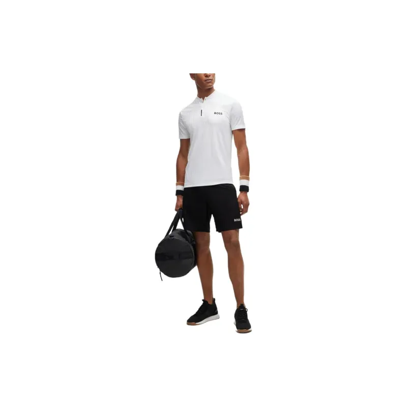 HUGO BOSS Tiebreak Logo print Shorts-1