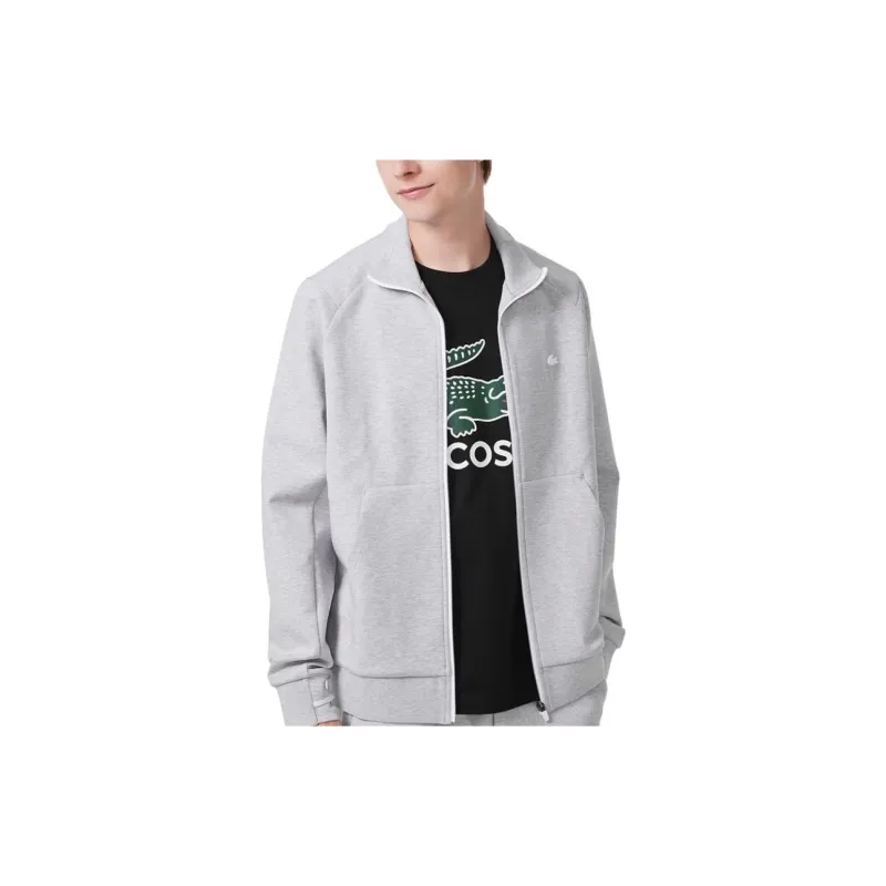 LACOSTE SS23 Sweatshirt Men's Silver Gray-2