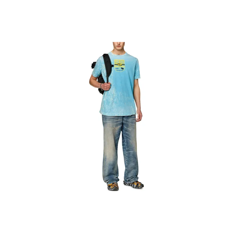 DIESEL T Shirt Men's Light Blue-1