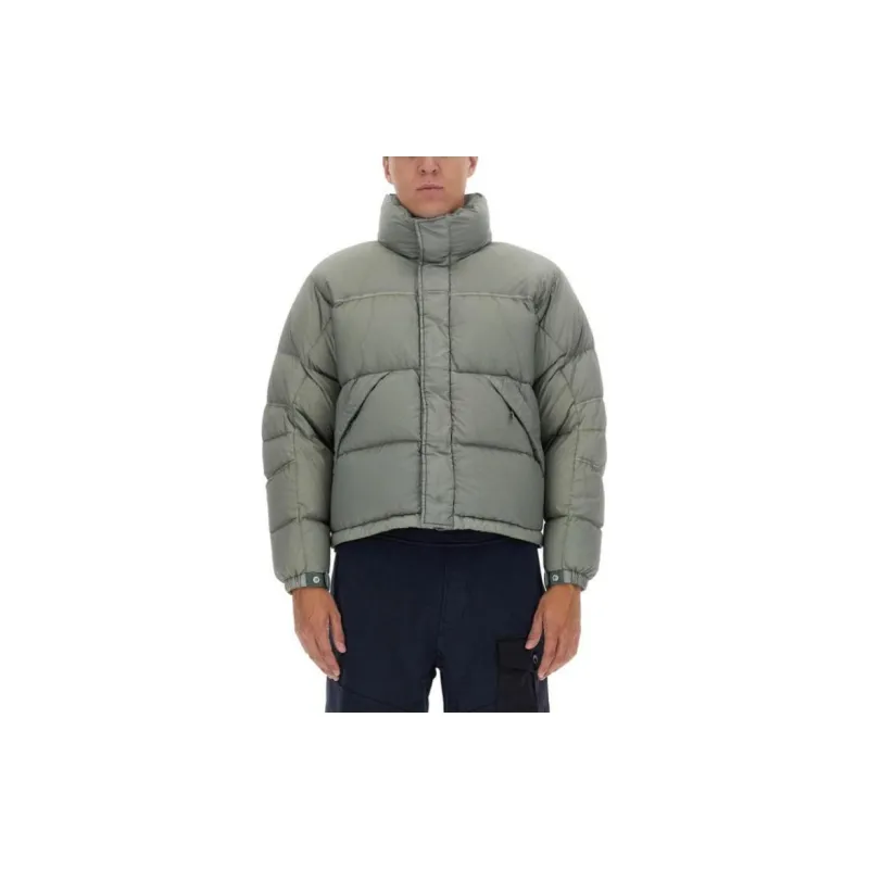TEN C Long Sleeved Quilted Padded Jacket-3