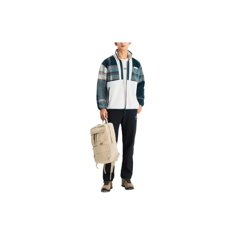 Columbia Velvet Jackets Men Peacock Green-2