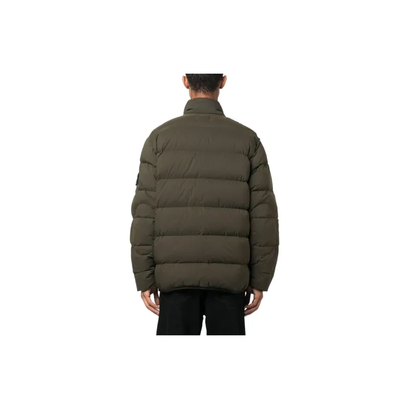STONE ISLAND Down Jacket Men's Green-3