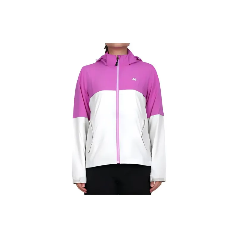 Kappa Jackets Coats Women's Purple White-1