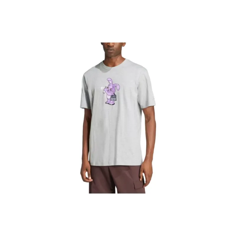 Adidas Originals Ts T-Shirt Men Medium Gray-3