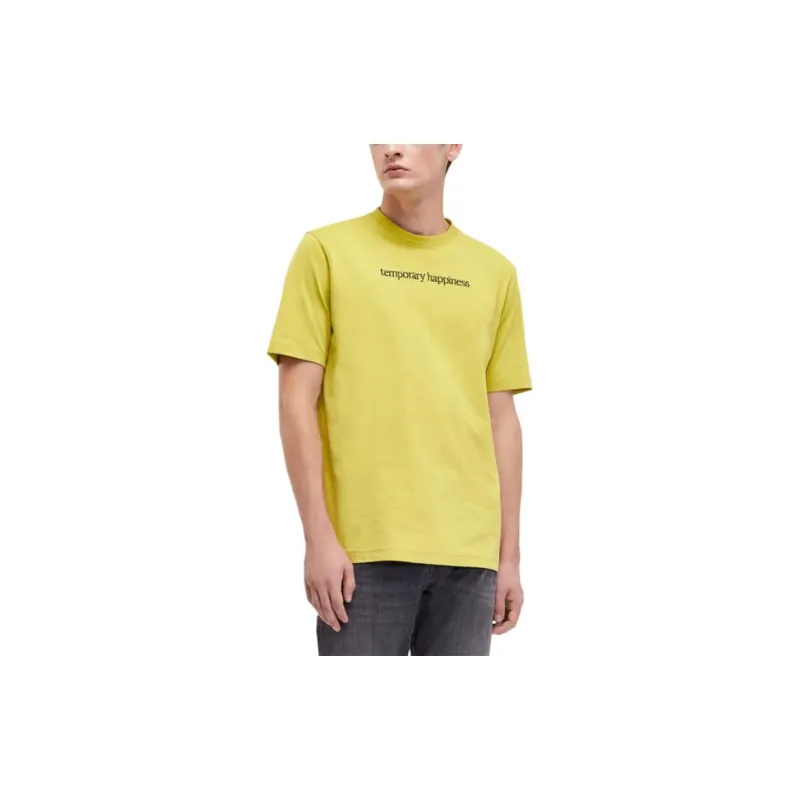 DIESEL SS24 T-Shirt Men's Ginger Yellow-2