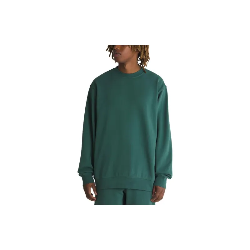 Vans Original Standards Fleece Loose Crew Sweatshirt Sweatshirt Men's Olive Green-2