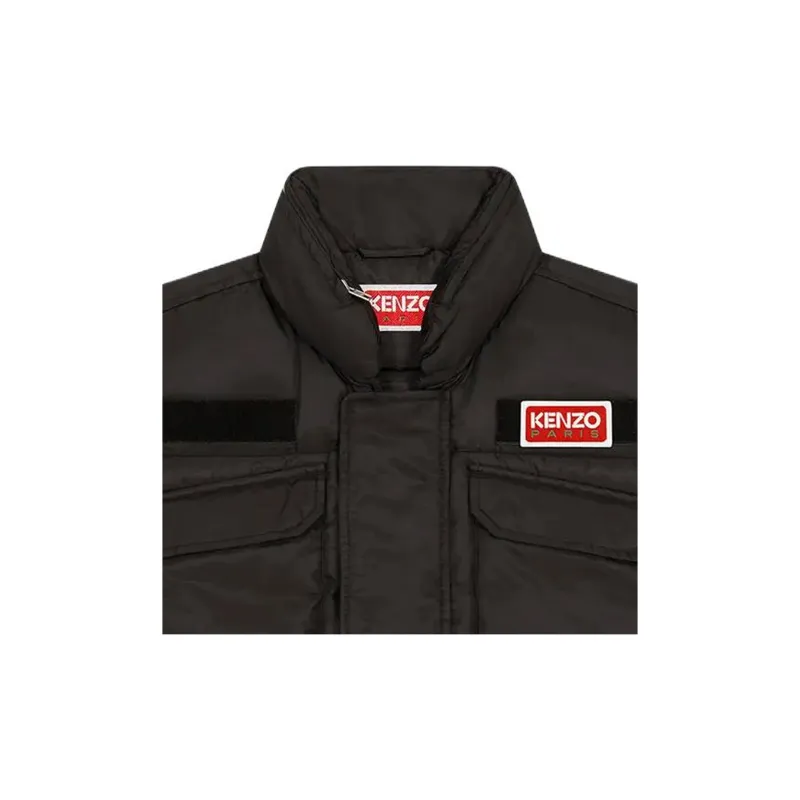 KENZO Logo Patch Sleeveless Padded Gilet-2