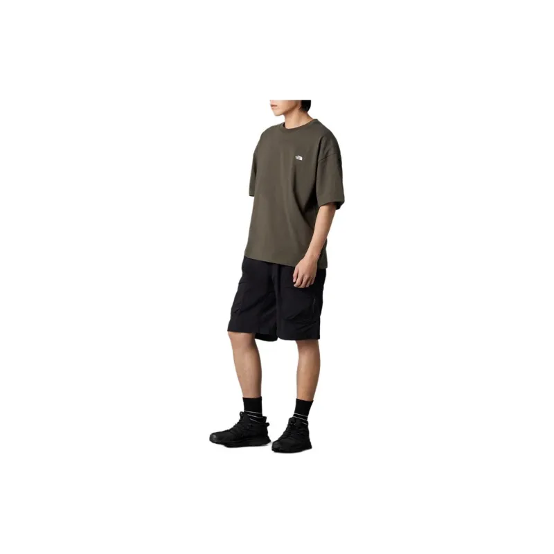 THE NORTH FACE UE Series T-Shirt Men's Gray Umber Green-1