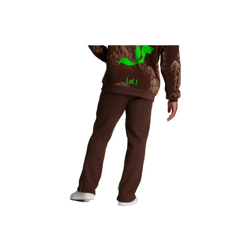 PUMA Knitted Sports Pants Men's Chestnut Brown-2