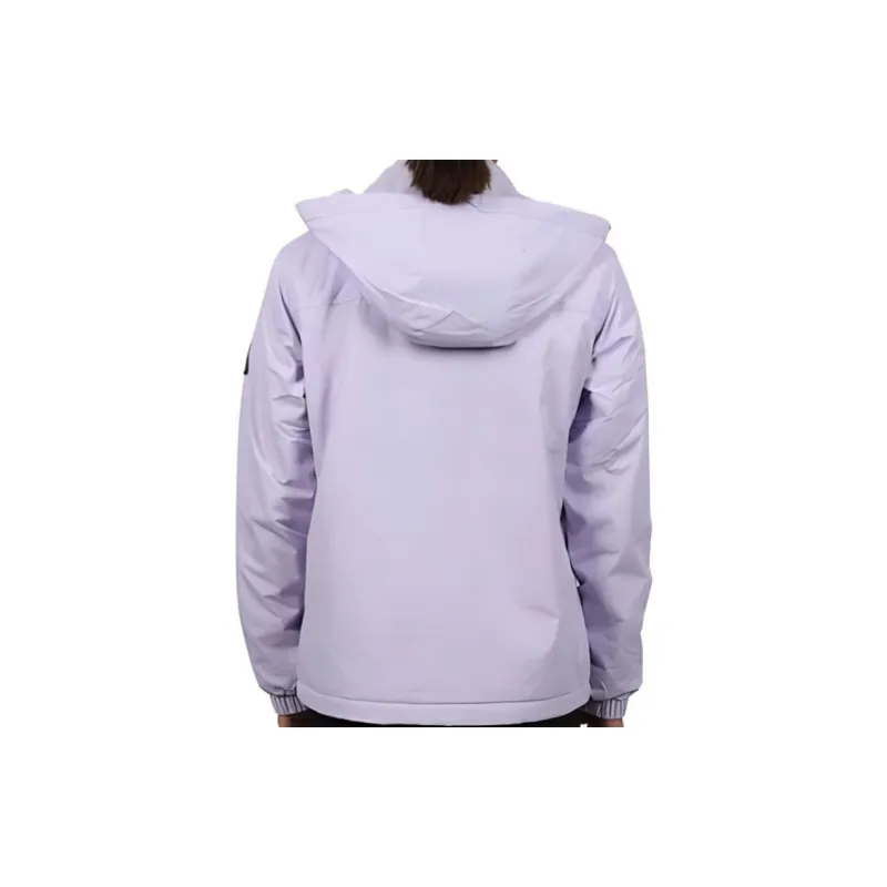 Kappa Jackets Coats Women's Macaron Purple/White-2