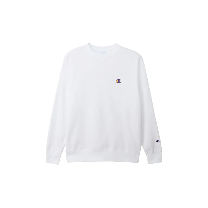 Champion FW24 Sweatshirt Unisex White-1