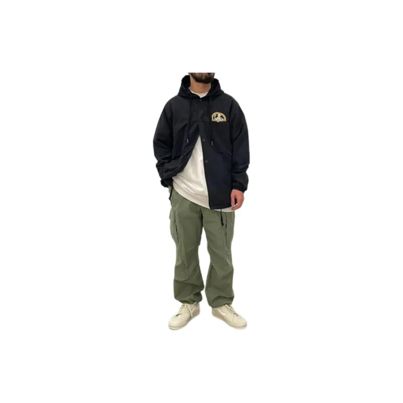 Vans Jackets Men Black-4