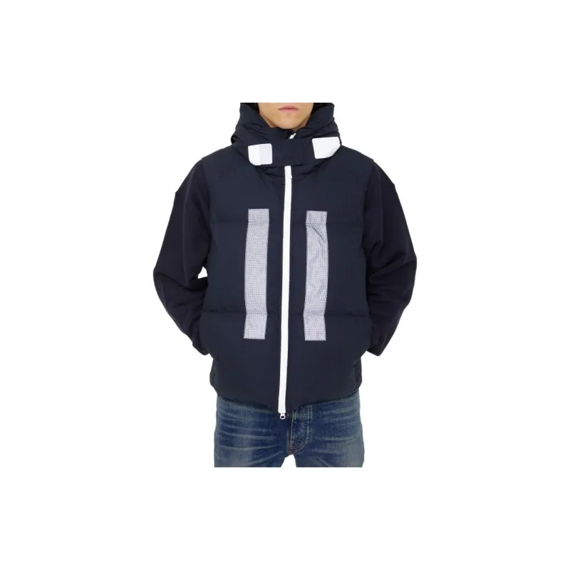 STONE ISLAND Vests Men Navy Blue-2