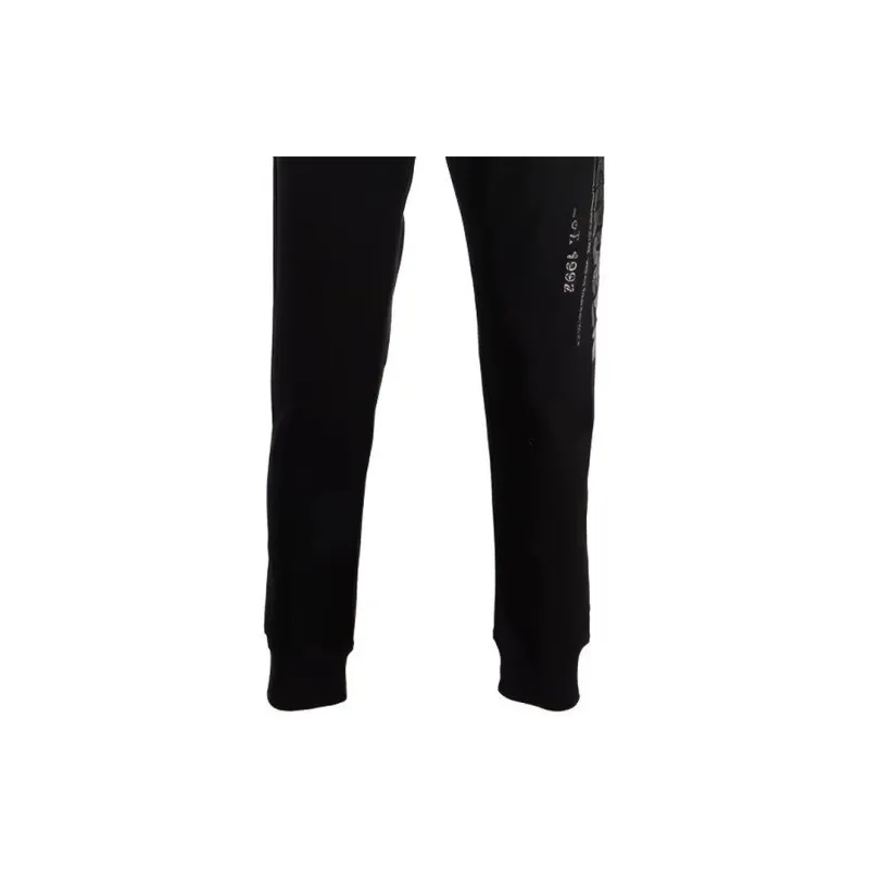 Alexander McQueen Logo Printed Slim Cut Track Trousers-5