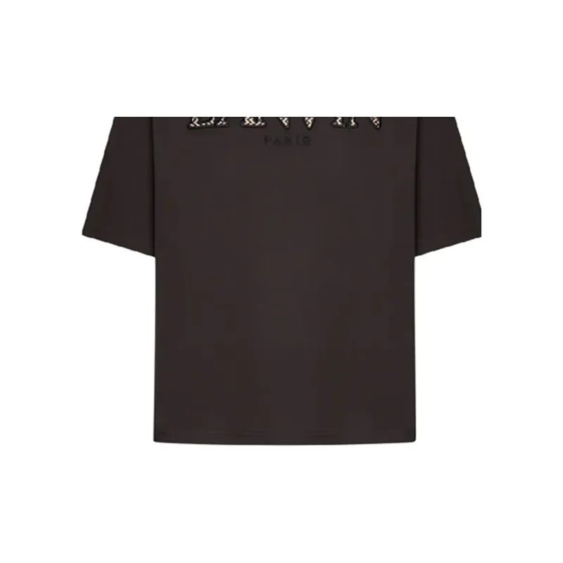 Lanvin T Shirts Men Brown-5