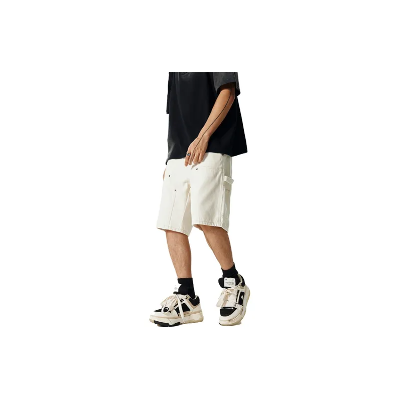 GTRG Casual Shorts Unisex White-5