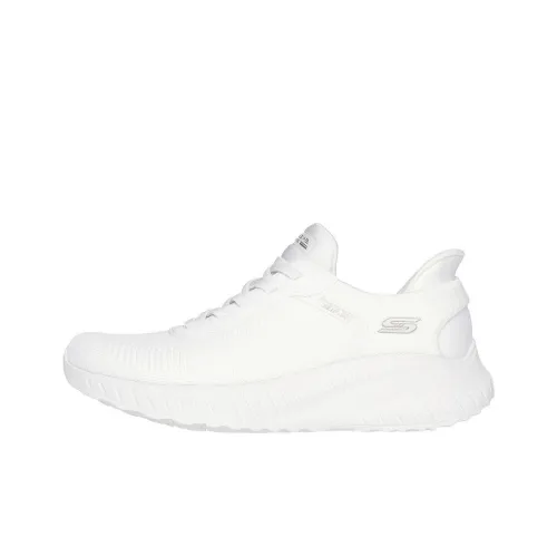 Skechers Slip Ins Anti Slip Wear Resistant Low Top Casual Shoes Women's Ecru
