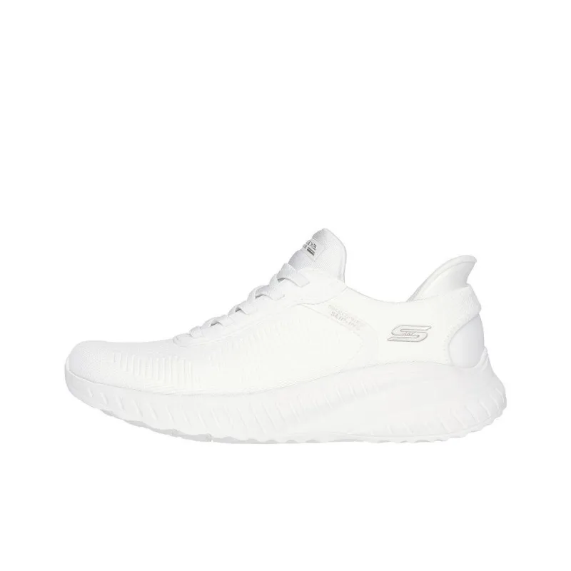 Skechers Slip Ins Anti Slip Wear Resistant Low Top Casual Shoes Women's Ecru-0