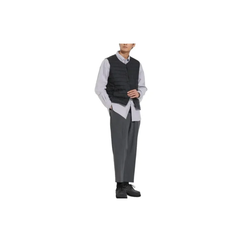 UNIQLO Vests Men Black-1