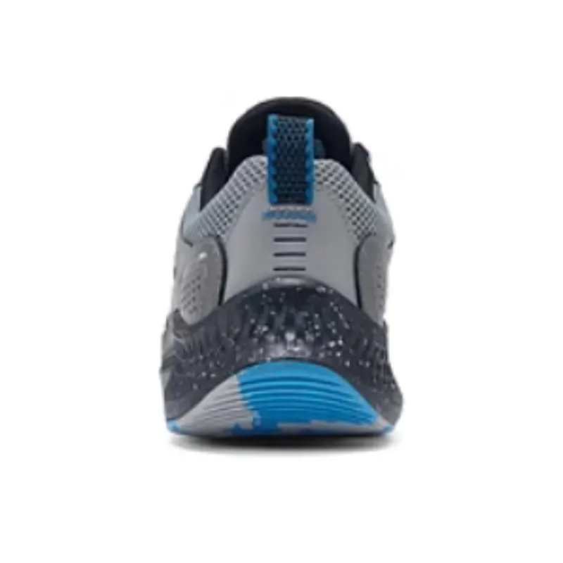 Skechers MEN'S GO Breathable And Wear resistant Low Top Running Shoes Men's Gray-3