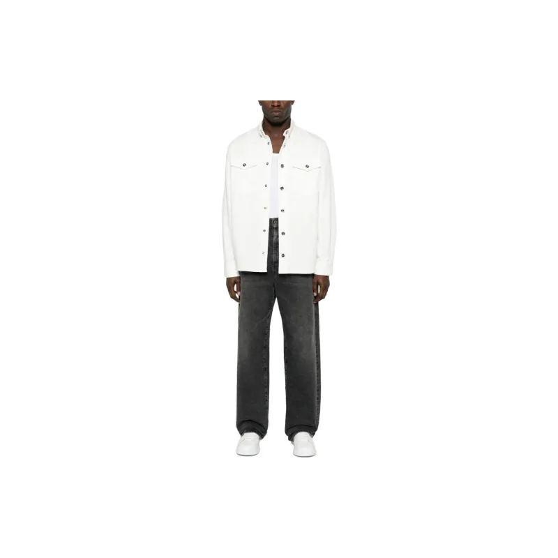 VERSACE Medusa Denim Overshirt-1