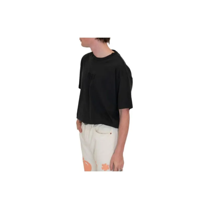 Levis Straight T Shirt Unisex Black-5