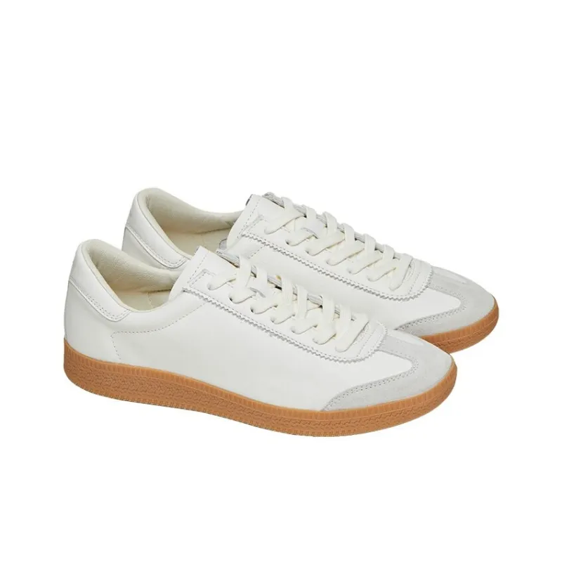 Norman Walsh Breathable And Lightweight Low Top Running Shoes Unisex White-3