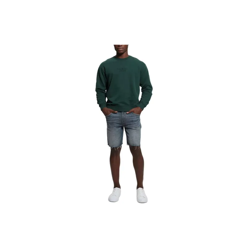 GUESS Sweatshirts Men Green-2