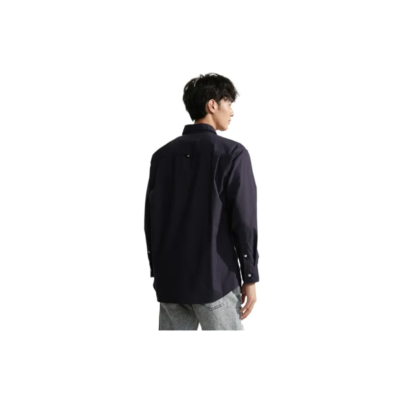 CALVIN KLEIN Shirt Men's Deep Sea Blue-3