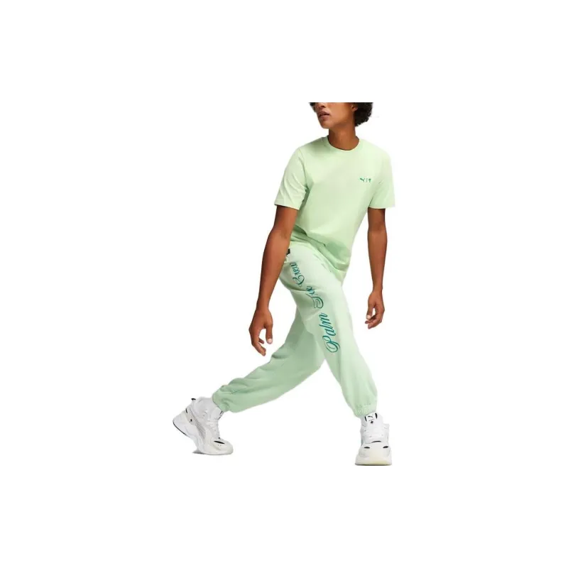PUMA Golf X PTC Lifestyle T-Shirts Men Green-4