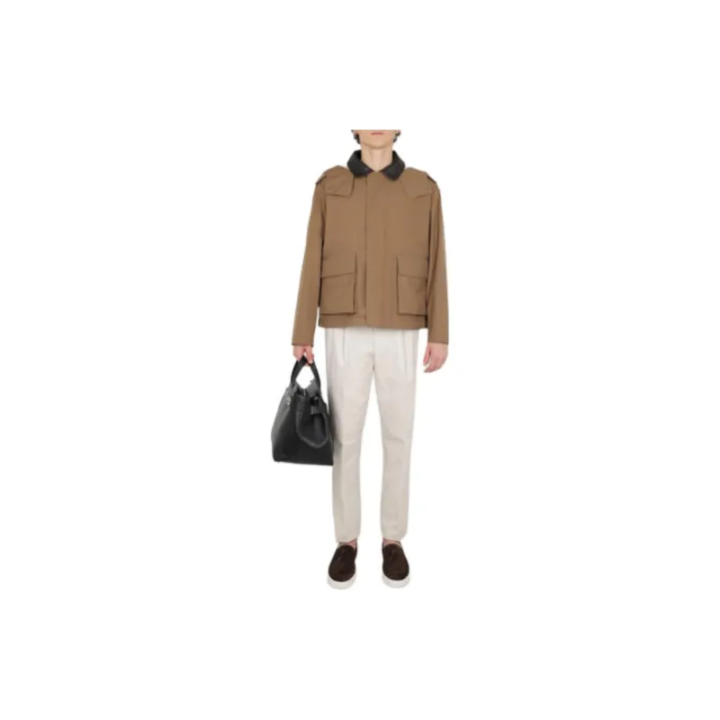 Loro Piana Jackets & Coats Men's Brown-2
