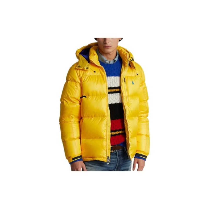 Polo Ralph Lauren Down Jackets Men Yellow-2