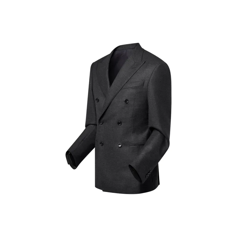 LOUIS VUITTON Double Breasted Cashmere And Wool Blend Pont Neuf Jacket-2